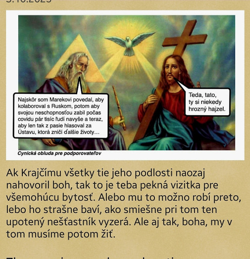 Krajčí je nevinný!